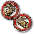 U.S. Marine Corps Core Values Coin